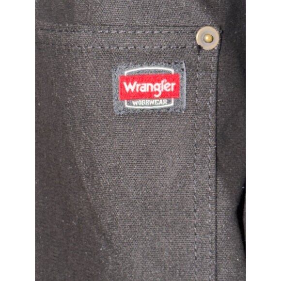 Wrangler Workwear Black Denim Blanket Lined Chore Jacket Barn Coat Size XL NWOT - Picture 3 of 6
